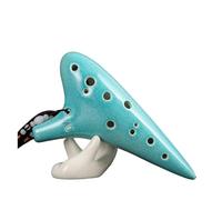 Ocarina Ocarina Introducción para principiantes de tono alto de 12 hoyos al instrumento para tocar la flauta de doce hoyos(Color:6)