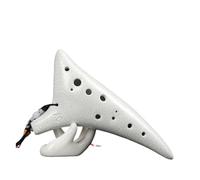 Ocarina Ocarina Introducción para principiantes de tono alto de 12 hoyos al instrumento para tocar la flauta de doce hoyos(Color:3)