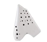 Ocarina Ocarina modelo mejorado de instrumento ahumado de rango ultra amplio con llave alto G de tres tubos de fuego simple