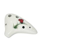 Ocarina Ocarina Pequeña De 6 Agujeros Con Tono Alto Y Tecla F Instrumento Musical Portátil Para Principiantes(Butterfly)