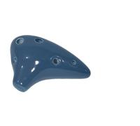 Ocarina Ocarina Pequeña De 6 Agujeros Con Tono Alto Y Tecla F Instrumento Musical Portátil Para Principiantes(Cobalt blue)