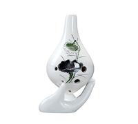 ocarina Ocarina Pintada A Mano, Boca Larga, 6 Agujeros, Llave Alto C, Flauta De Ocarina Introductoria Para Principiantes, Adecuada Para Estudiantes Principiantes (Color : 04)