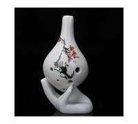 Ocarina Ocarina Plástica De 6 Agujeros Ocarina Alto ToneC Con Cuerda Colgante Para Principiantes(White 7)