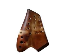 Ocarina Ocarina profesional de 3 tubos instrumento de ocarina de cerámica poco común ocarina para principiantes (Color : 3/4)