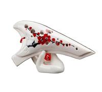 Ocarina para adultos Flauta Ocarina Alto C 12 Agujeros Crack De Toque Profesional Instrumento Musical AC(D)