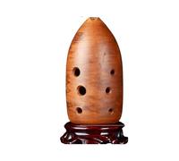 Ocarina para adultos Flauta Ocarina Xun De 8 Agujeros Y 10 Agujeros Instrumento Musical De Buen Sonido Instrumento Antiguo Para Principiantes Cerámica Cocida(8 Brown G)