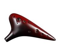 Ocarina para adultos Ocarina 12 hoyos Af Tune Bajo principiante 12 hoyos Alto F Rendimiento profesional 6 Instrumento Clay Xun
