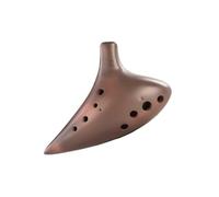 Ocarina para adultos Ocarina De 12 Agujeros Con Afinación AC Para Principiantes Ocarina De 12 Agujeros De Arcilla Morada Tono Medio C Interpretación Profesional(G)