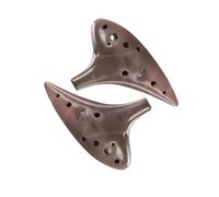 Ocarina para adultos Ocarina De 12 Agujeros Con Clave AC Para Principiantes Ocarina De 12 Agujeros Con Clave C Alto De Arena Morada Para Interpretación Profesional(AC)