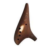 Ocarina para adultos Ocarina De 12 Agujeros Con Grano De Soldadura Ahumado Ocarina De Tono Alto F Ocarina Para Principiantes Calidad De Sonido De 12 Agujeros