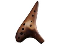 Ocarina para adultos Ocarina De 12 Agujeros Con Llave Alto C Ardiente Flauta De Cerámica Instrumento Musical Ocarina De 12 Agujeros