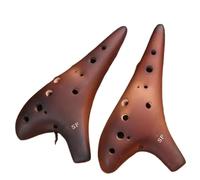 Ocarina para adultos Ocarina De 12 Agujeros Con Tono Alto Y Tecla F Para Fumigación Instrumento Profesional Para Presentaciones En El Escenario, Ocarina Retro