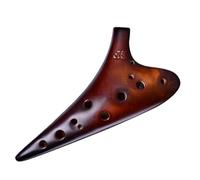 Ocarina para adultos Ocarina De 12 Agujeros Instrumento SF Tono F Alto 12 Agujeros Lacado Ahumado Xun Calidad De Rendimiento Profesional