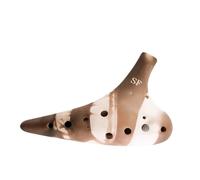 Ocarina para adultos Ocarina De 12 Agujeros Sin Esmaltar Alto AC Ocarina De Nivel De Rendimiento Profesional Ocarina Soprano(SF)