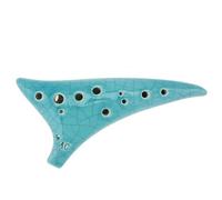 Ocarina para adultos Ocarina De Cerámica De 12 Agujeros Alto ToneC Instrumento Musical De Ocarina De Cerámica