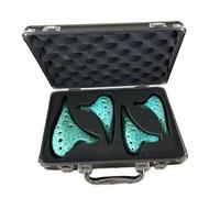 Ocarina para adultos Ocarina De Cerámica De 12 Agujeros Con Ondas Marinas Verdes Rendimiento Profesional De Nivel Ocarina