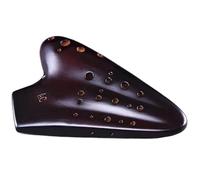 Ocarina para adultos Ocarina De Cerámica Triple De 12 Agujeros Con Clave C Alto Ocarinas Retro Ahumadas Instrumentos Musicales Para Principiantes