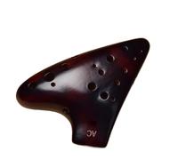 Ocarina para adultos Ocarina De Doble Tubo De Rendimiento Profesional De 12 Agujeros De CA Ahumada Instrumento Para Principiantes Y Adultos