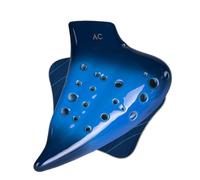 Ocarina para Adultos Ocarina De Doble Tubo Ocarina De Tres Tubos Ocarina Alto con Clave C Ocarina Esmaltada con Clave AC Temperamento Ultra Ancho