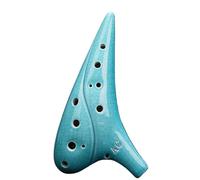 Ocarina para adultos Ocarina De Doce Agujeros De Tono Medio Para Principiantes Profesional Ahumada Tipo Interpretación Musical(C)