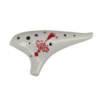 Ocarina para adultos Ocarina De Estilo Chino De 12 Agujeros De Cerámica AC Ocarina De Nudo Chino Para Tocar Profesionalmente