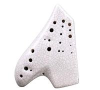 Ocarina para adultos Ocarina De Tres Tubos Afinada En CA Alto Afinado En C Rendimiento Profesional Para Principiantes Con Grietas En El Hielo Ocarina Ahumada