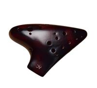 Ocarina para adultos Ocarina De Tubo Compuesto De Rendimiento Profesional De Doble Tubo AC Alto De 12 Agujeros Instrumento De Ocarina Para Principiantes Y Adultos