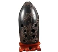 Ocarina para adultos Ocarina Xun De Cerámica De 10 Agujeros Con Clave F Flauta Musical Xun Profesional Para Principiantes Que Toca Instrumentos Musicales Étnicos Tradicionales