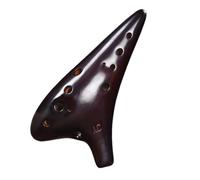 Ocarina para adultos Tocando La Ocarina De 12 Agujeros Ahumada Ocarina Profesional Para Principiantes De Doce Agujeros Melodía AC De 12 Agujeros(B)