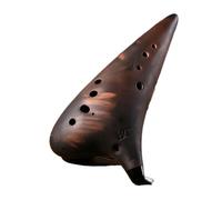 Ocarina para Principiantes 7 Piezas de cerámica 12 Agujeros Alto C Clave Profesional Ocarina Flauta China Instrumento AC SF SG SC AF BC(Color:BC)
