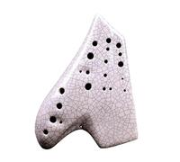 ocarina para principiantes Fisión blanca triple ocarina alto C cerámica profesional ocarina porcelana principiante avanzado