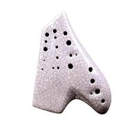 ocarina para principiantes Fisión blanca triple ocarina alto C cerámica profesional ocarina porcelana principiante avanzado