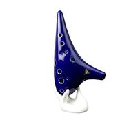 ocarina para principiantes Instrumento de ocarina de 12 agujeros azul zafiro flauta alto C atracciones turísticas