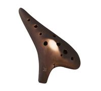 ocarina para principiantes Instrumento de ocarina de cerámica de 12 agujeros llave alto C AC ocarina ahumada instrumento de ocarina para principiantes regalo