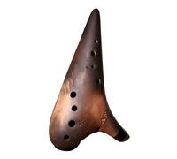 ocarina para principiantes Instrumento de ocarina profesional de 12 hoyos en llave AF estilo arena púrpura Ocarina de 12 hoyos