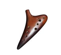ocarina para principiantes Instrumento Ocarina 12 agujeros AF alto F clave laca ahumado nivel de rendimiento profesional