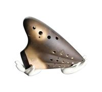 ocarina para principiantes Instrumento triple de ocarina Instrumento profesional de ocarina de cerámica de 12 orificios(Color:3/4)