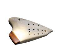 ocarina para principiantes Instrumento triple de ocarina Instrumento profesional de ocarina de cerámica de 12 orificios(Color:3)