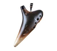ocarina para principiantes Instrumento xun de cerámica de 12 hoyos instrumento profesional para tocar af ocarina llave alto F de 12 hoyos doce hoyos