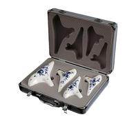 ocarina para principiantes Juego de 4 12 agujeros Ocarina Alto Soprano AC SF SG SC Flauta de cerámica vintage Ocarina profesional(Color:3/4)