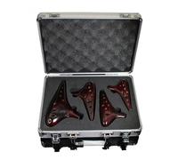 ocarina para principiantes Juego de ocarina de 12 agujeros de cuatro piezas ahumadas de color rojo oscuro incluido el juego de doce agujeros ACSFSGSC
