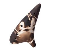 ocarina para principiantes Ocarina 12 hoyos BC bajo C llave 12 hoyos ocarina ahumada rendimiento de flauta profesional