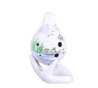 ocarina para principiantes Ocarina 6 agujeros alto ac llave principiante estudiante entrada mini flauta portátil pequeño instrumento(5)