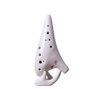 ocarina para principiantes Ocarina ahumada 12 hoyos alto C AC instrumento musical nacional enseñanza para principiantes(2)