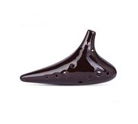 ocarina para principiantes Ocarina ahumada clásica de 12 agujeros para principiantes para tocar flauta de porcelana clásica ahumada AF alto