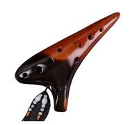 ocarina para principiantes Ocarina ahumada para tocar llave alto C de 12 hoyos para principiantes actuación profesional