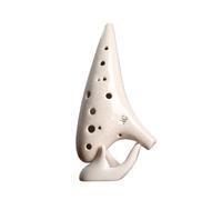 ocarina para principiantes Ocarina alto C AC ahumada de 12 hoyos, enseñanza para principiantes, ocarina agrietada de doce hoyos(3/4)