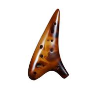 ocarina para principiantes Ocarina alto C de doce agujeros ahumada con paja ocarina AC 12 agujeros