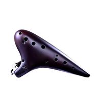 ocarina para principiantes Ocarina clásica de 12 hoyos AC profesional principiante agrietada pintada a mano ocarina ahumada tipo de juego de doce hoyos