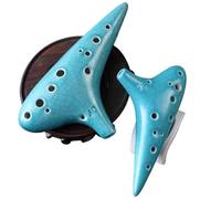 Ocarina para principiantes Ocarina De 12 Agujeros Alto Afinación AC 12 Agujeros Agudos Afinación SC Instrumento Xun Para Principiantes Interpretación Profesional(D)